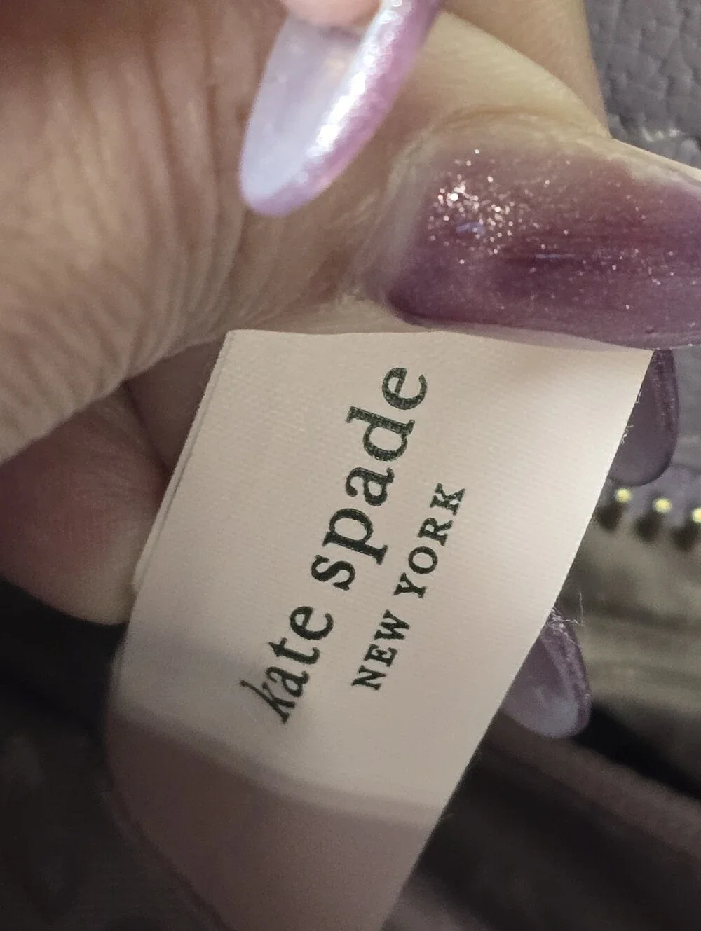 kate spade Light Lavender Leather Satchel